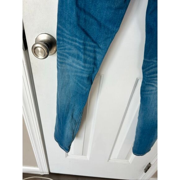 Express jeans blue leggings size 0R stretchy comfy - Picture 5 of 6